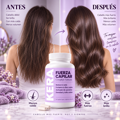 KERA® - Menos caída, más fuerza y brillo